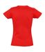 SOLS Womens/Ladies Imperial Heavy Short Sleeve Tee (Red)