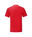 Fruit of the Loom - T-shirt ICONIC - Homme (Rouge) - UTRW8564