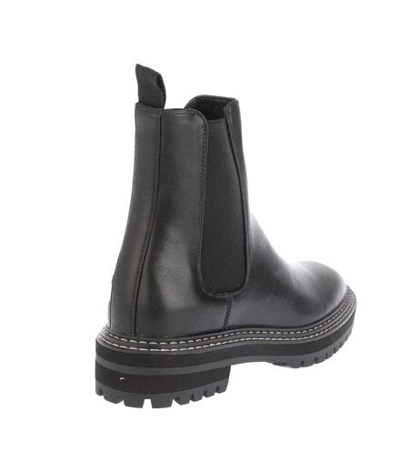 Womens/ladies Beth Chelsea Boots Black Only