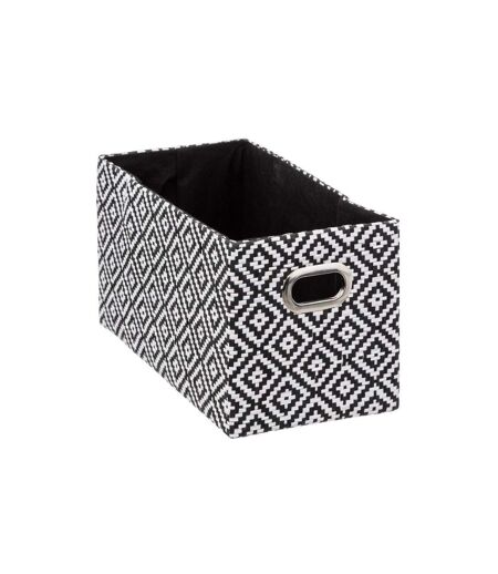 Boîte de Rangement Mix N Modul 15x31cm Noir & Blanc