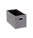Boîte de Rangement Mix N Modul 15x31cm Noir & Blanc-2