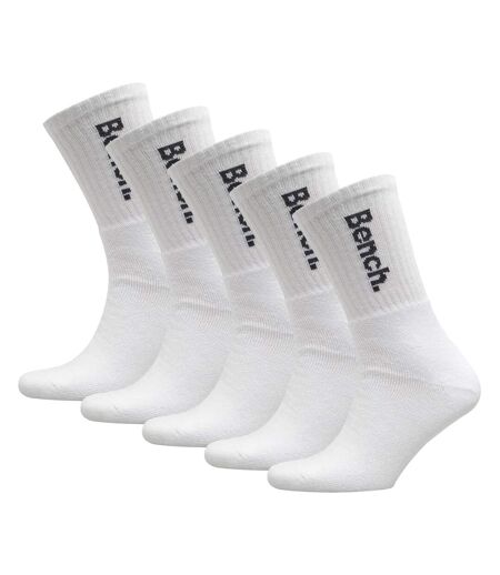 Bench - Lot de 5 Paires Chaussettes Homme Coton Sport Respirantes Confort