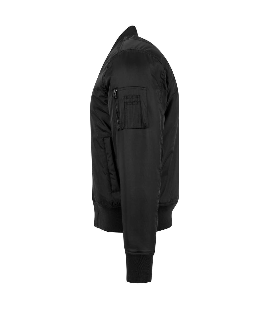 Blouson Aviateur Homme Noir Build Your Brand-3
