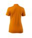 Womens/ladies Grasse Crossover Polo Shirt Bright Orange Mascot-2
