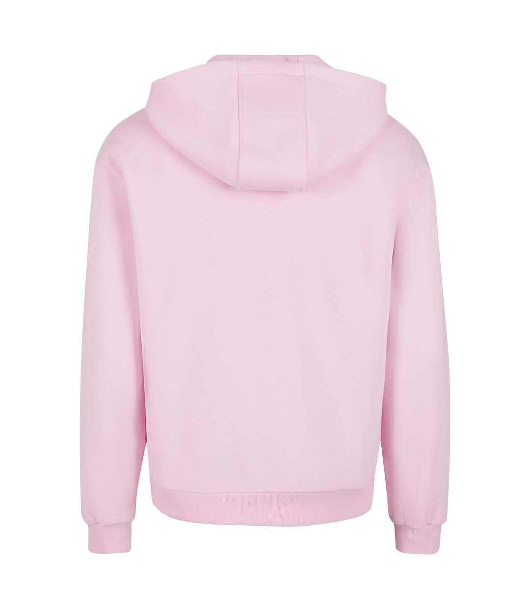 Sweat À Capuche Homme Rose Clair Build Your Brand-3