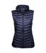 Doudoune Rembourrée Sans Manches Femme Bleu Marine Profond Tee Jays-1