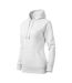 Sweat À Capuche Cape Femme Blanc Malfini-3