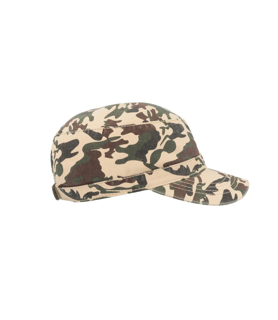 Casquette militaire en serge de coton mixte camouflage beige Atlantis-4