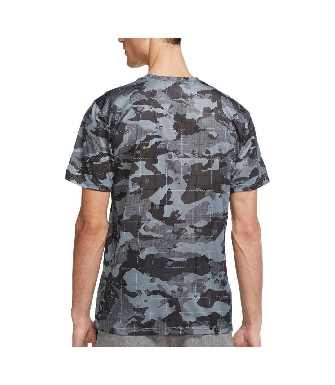 T-Shirt noir/gris homme nike dm5667 - l-2