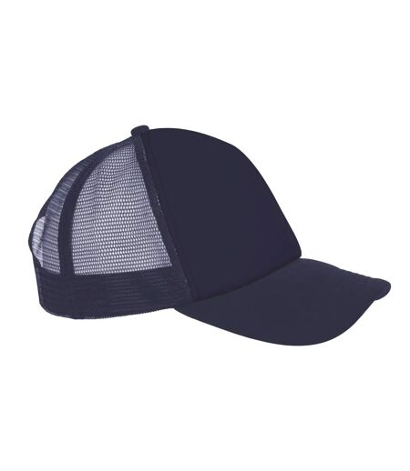 Casquette De Baseball Bubble Bleu Marine Français SOLS