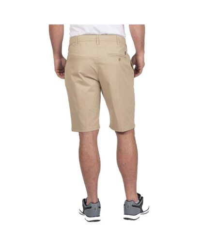 Short homme beige gris Island Green