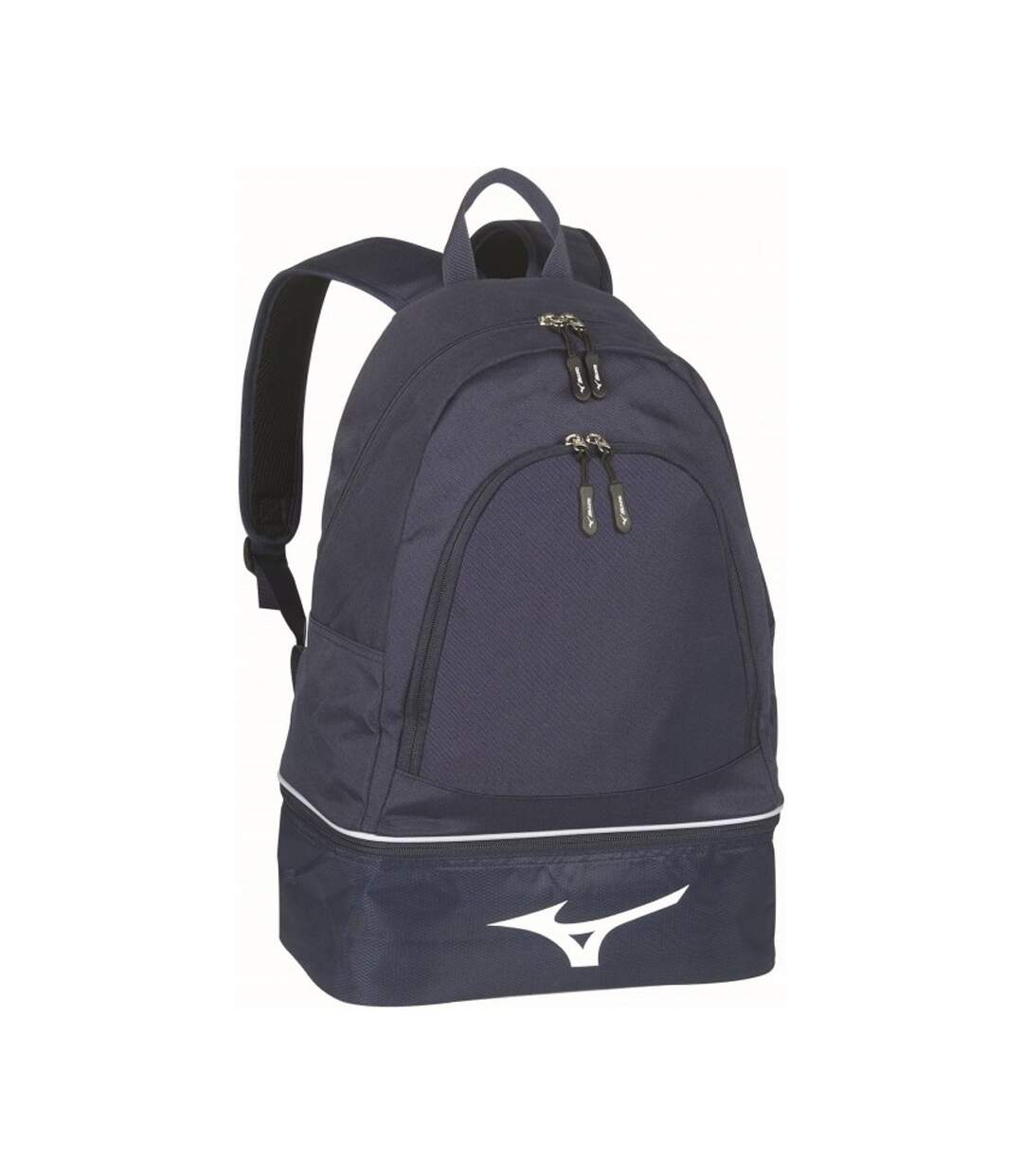 Logo Backpack One Size Navy Mizuno-1