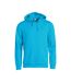 Unisex Adult Basic Hoodie Turquoise Clique-1