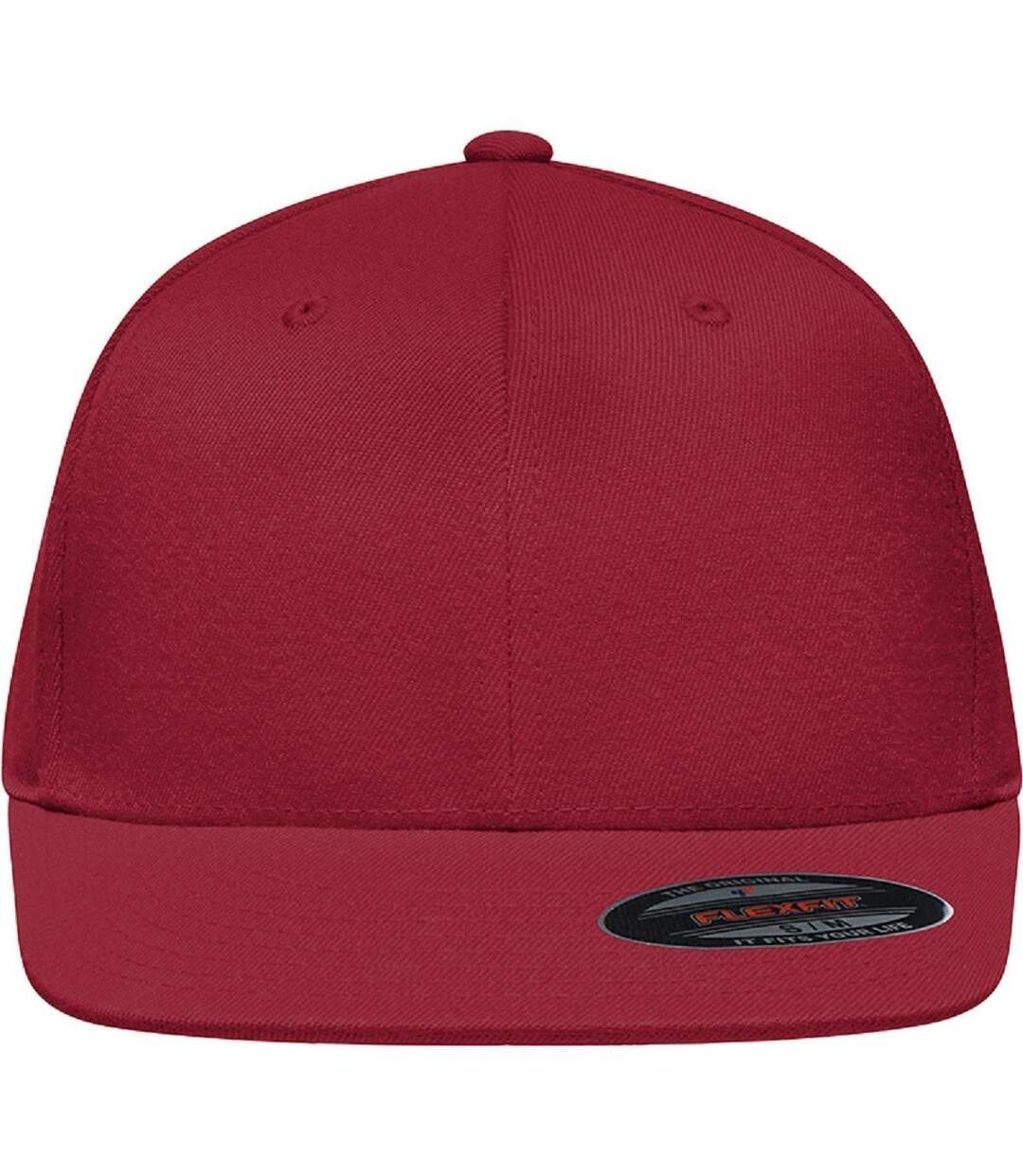 Casquette visière plate style hip-hop - MB6184 - rouge vin