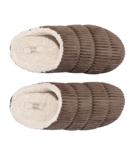Chaussons Chrissie Femme Beige Gris FitFlop