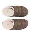 Chaussons Chrissie Femme Beige Gris FitFlop-2