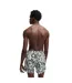 Mens Floral Pattern Regular Swim Shorts Navy Hugo Boss-3