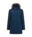 Veste Imperméable Et Isolante À Capuche Duveteuse Sophia Femme Bleu Marine Regatta-2