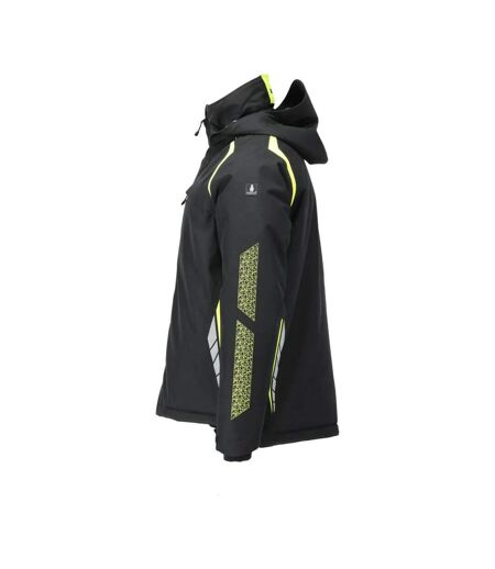 Mens Accelerate Safe Jacket Black Hi Vis Yellow Mascot