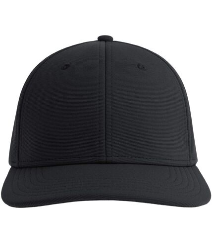 Atlantis Unisex Adult Sand 6 Panel Recycled Cap (Black) - UTAB615