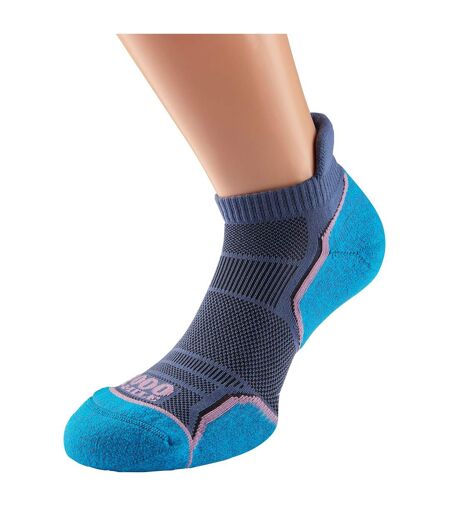 2 Pack Ladies Run Socklet - Women's Single Layer Socklet - Twin Pack