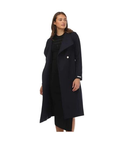 Manteau rose femme bleu marine Ted Baker