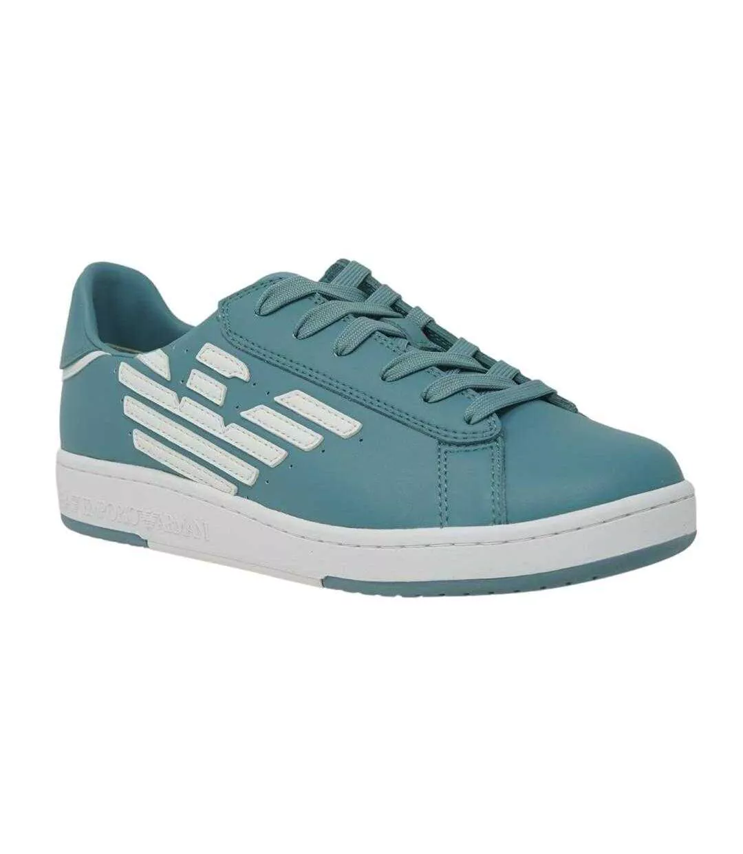 Baskets Motif Logo Adulte Bleu Clair Emporio Armani EA7-1