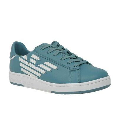 Baskets Motif Logo Adulte Bleu Clair Emporio Armani EA7