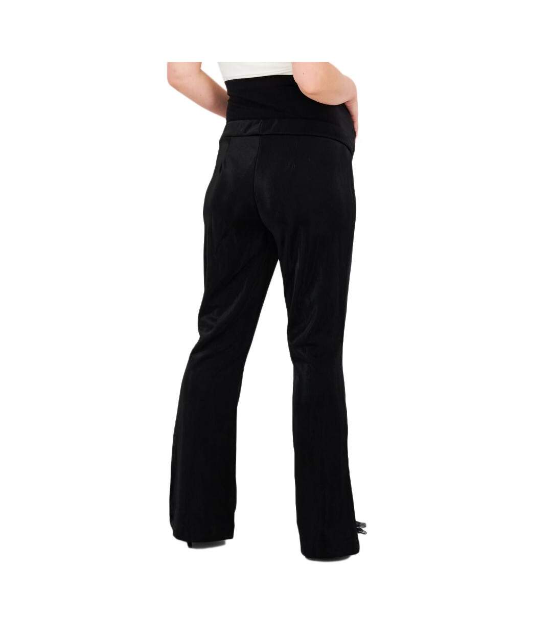 Pantalon de Grossesse Noir Femme Vero Moda Maternity Kamma Flared - L-2