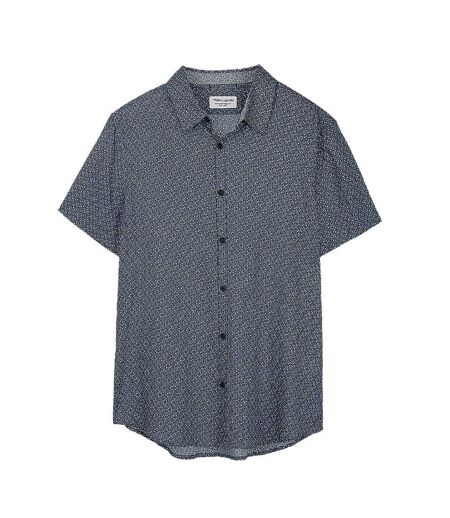 Chemise marine à motifs homme teddy smith dixon