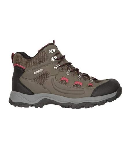 Mens Adventurer Waterproof Hiking Boots Grey Mountain Warehouse