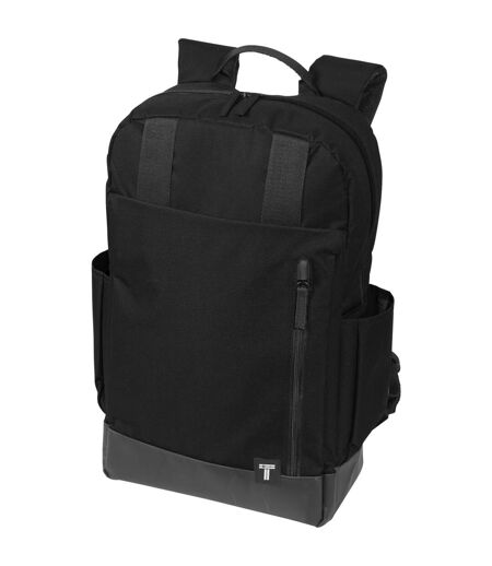 Tranzip Computer Daily Backpack (Solid Black) (4.9 x 11.4 x 19 inches) - UTPF1433