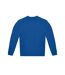 Unisex adult id.332 crew neck sweatshirt royal blue B&C-1