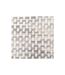 Tapis de Bain Tressé en Coton Dégradé 50x75cm Gris-3