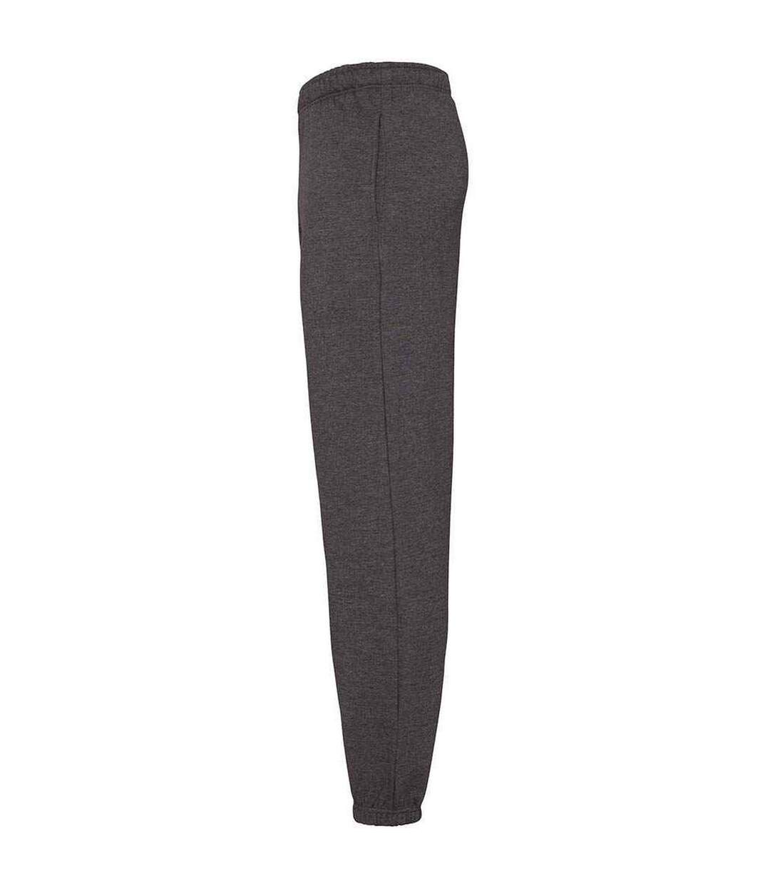 Pantalon de jogging college homme charbon Awdis-2