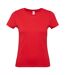 B&C Womens/Ladies #E150 Tee (Red) - UTBC3912