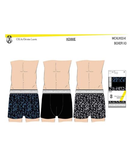 Boxer CXL By LACROIX X3 - Pack de 3