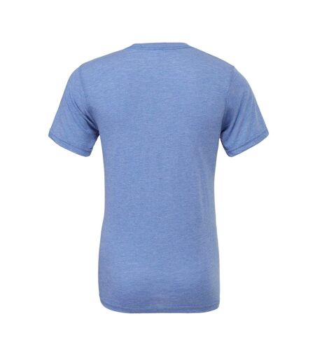 Canvas Triblend T-shirt À Manches Courtes Homme Bleu Bella + Canvas