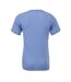 Canvas Triblend T-shirt À Manches Courtes Homme Bleu Bella + Canvas-2