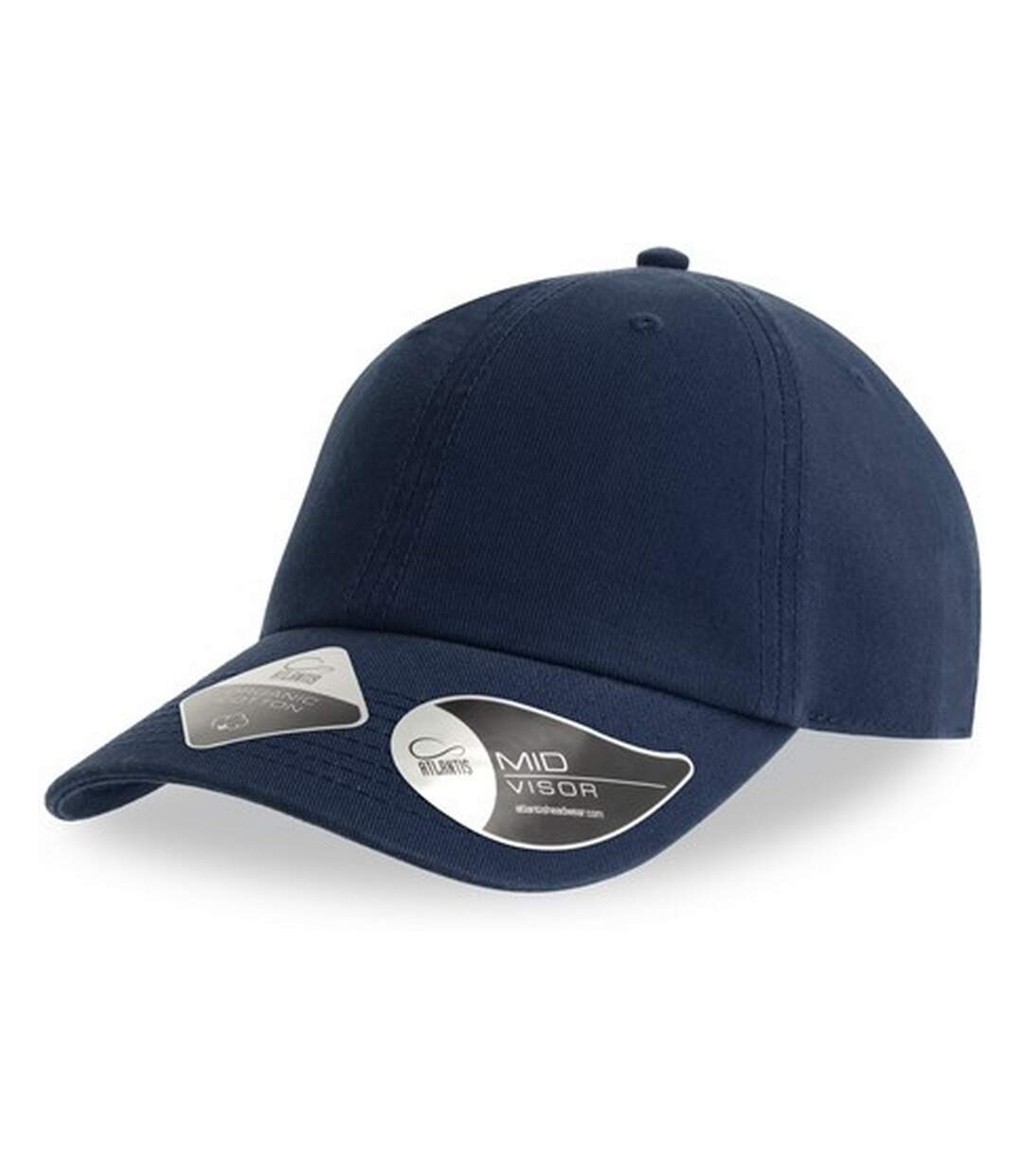 Casquette de baseball fraser adulte bleu marine Atlantis-3