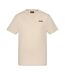 T-shirt beige homme schott emb - l-1