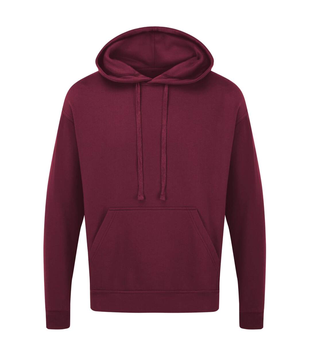 Sweat à capuche adulte bordeaux Ultimate Everyday Apparel