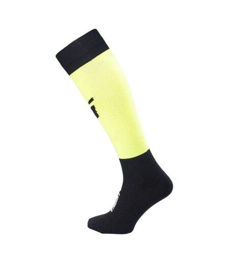 Chaussettes De Foot Beates Homme Noir Jaune Huari