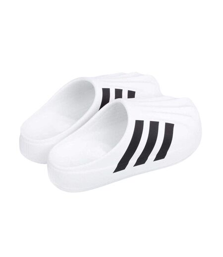 Womens/ladies Adifom Superstar Mules White Black Adidas
