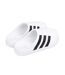 Womens/ladies Adifom Superstar Mules White Black Adidas-2