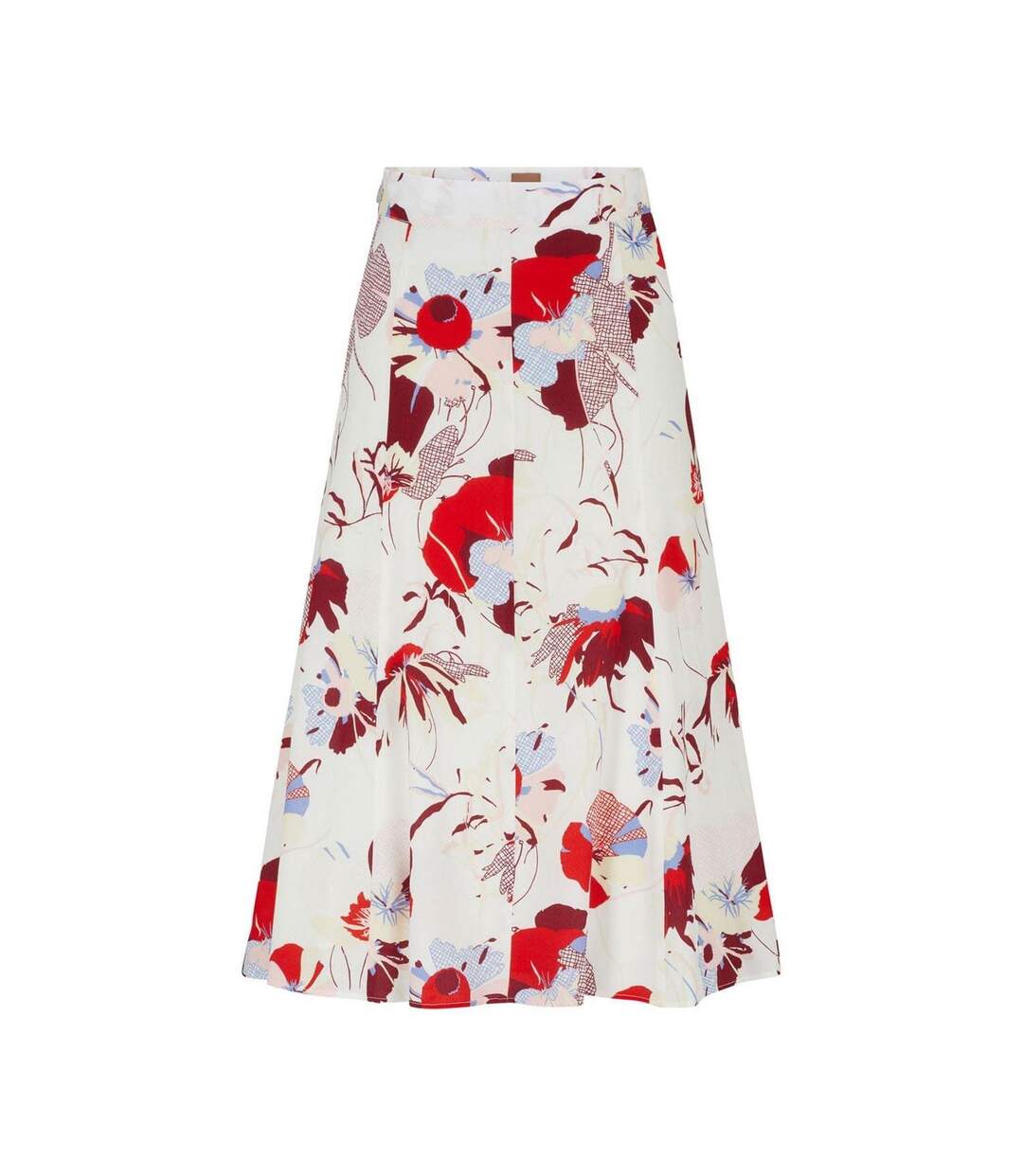 Jupe Mi-longue Vallua Femme Blanc Boss-2