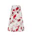 Jupe Mi-longue Vallua Femme Blanc Boss-2