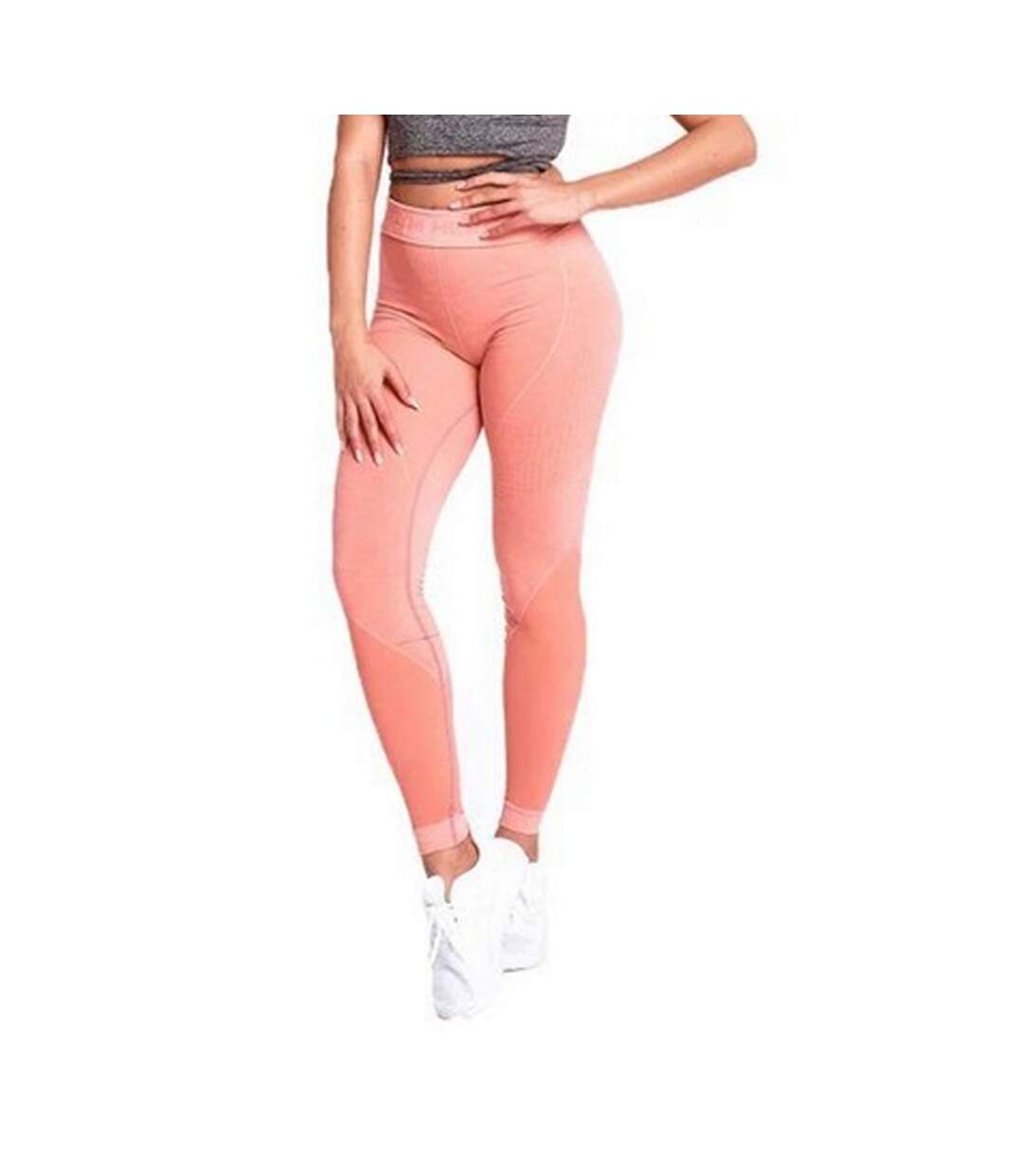 Legging Femme Orange Gym Hero-1