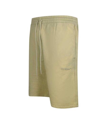 Short De Jogging Diag Tab Skate Homme Sable Foncé Off-White
