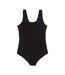 Womens/ladies Wakefield One Piece Swimsuit Black Regatta-2